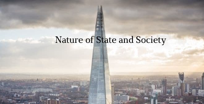 Nature of State and Society