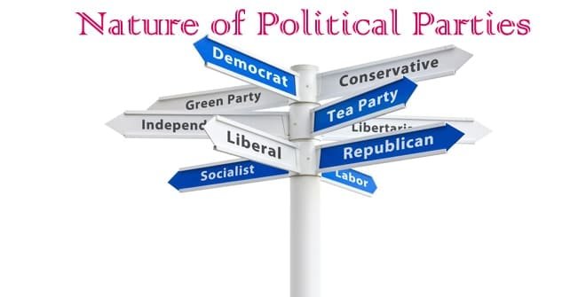 Nature of Political Parties