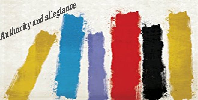 Authority and allegiance