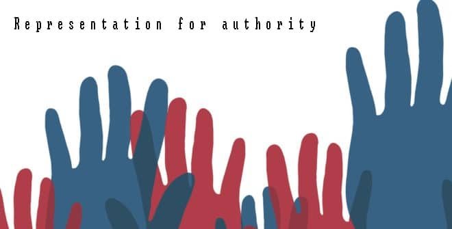 Representation for authority