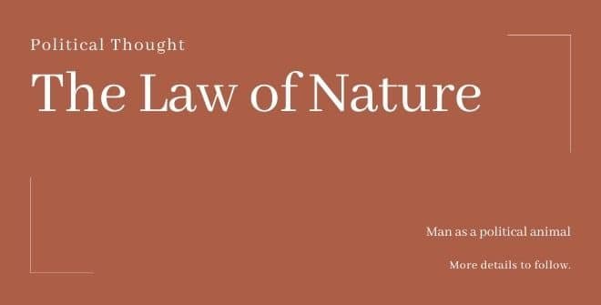 The Law of Nature