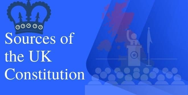 Sources of the UK Constitution