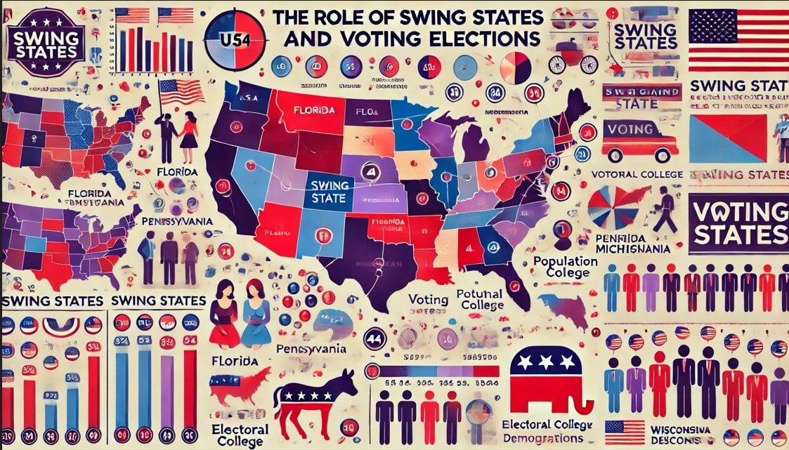 Swing States and Voting Patterns Key to US Election