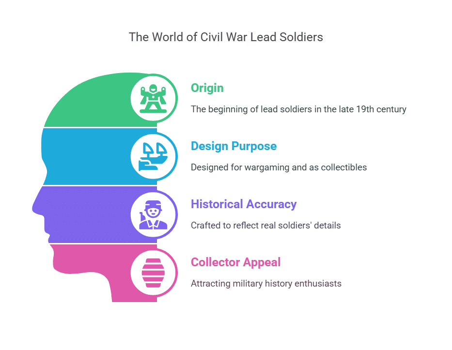 The History of Civil War Lead Soldiers