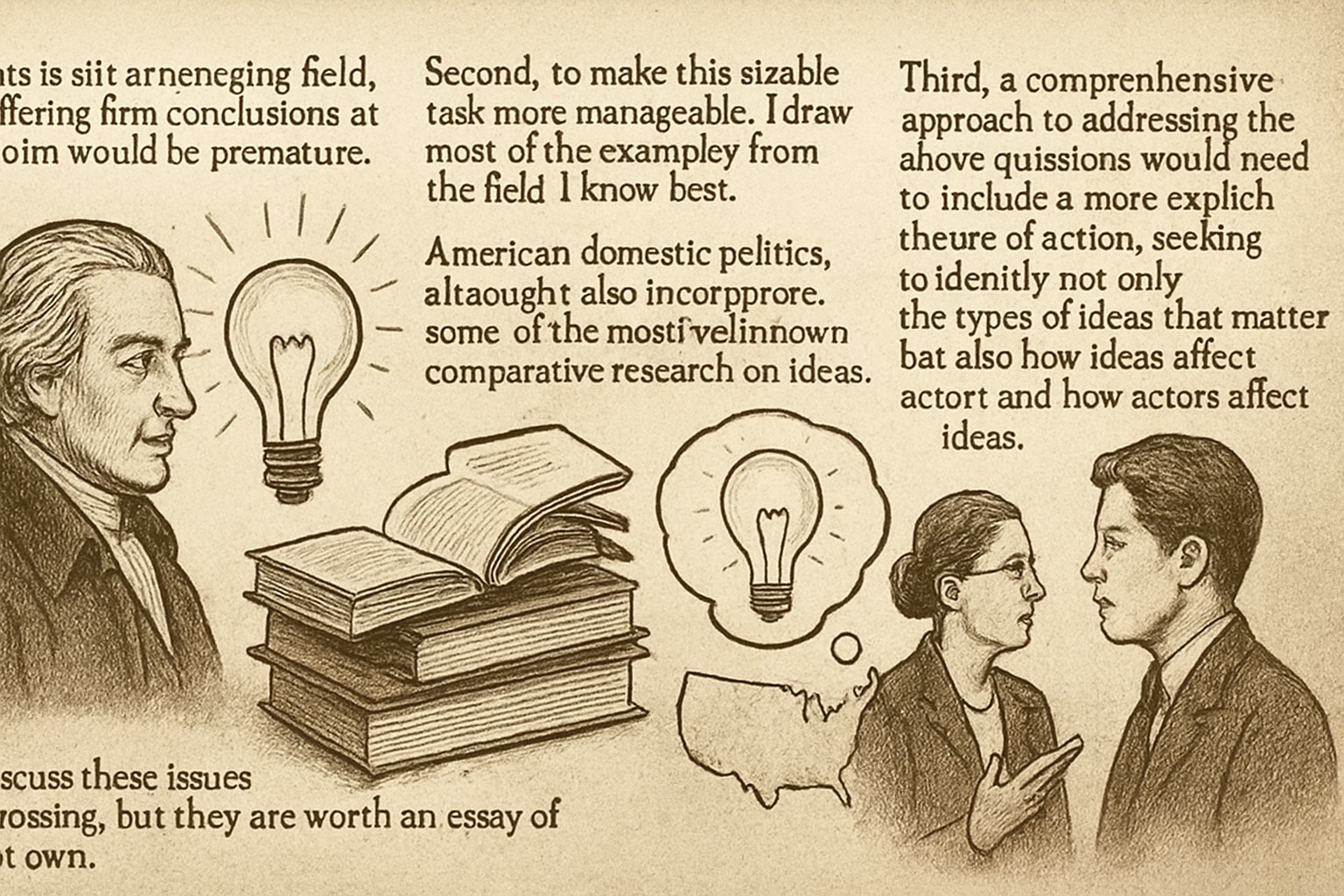 caveats are in order