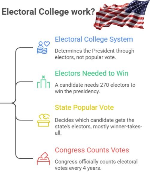 How does the Electoral College work